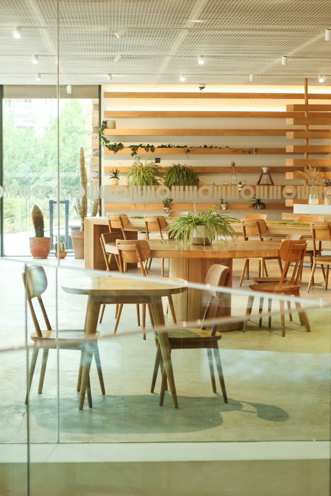 Modern newsroom office interior in Montevideo